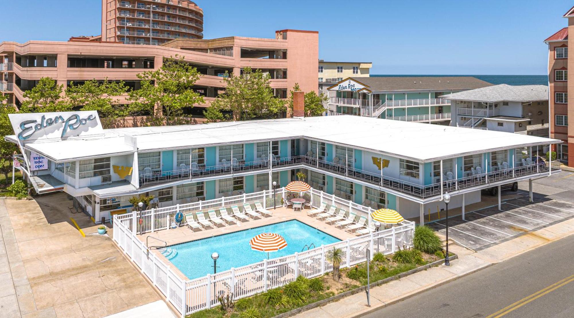 Eden Roc Motel Ocean City Exterior foto